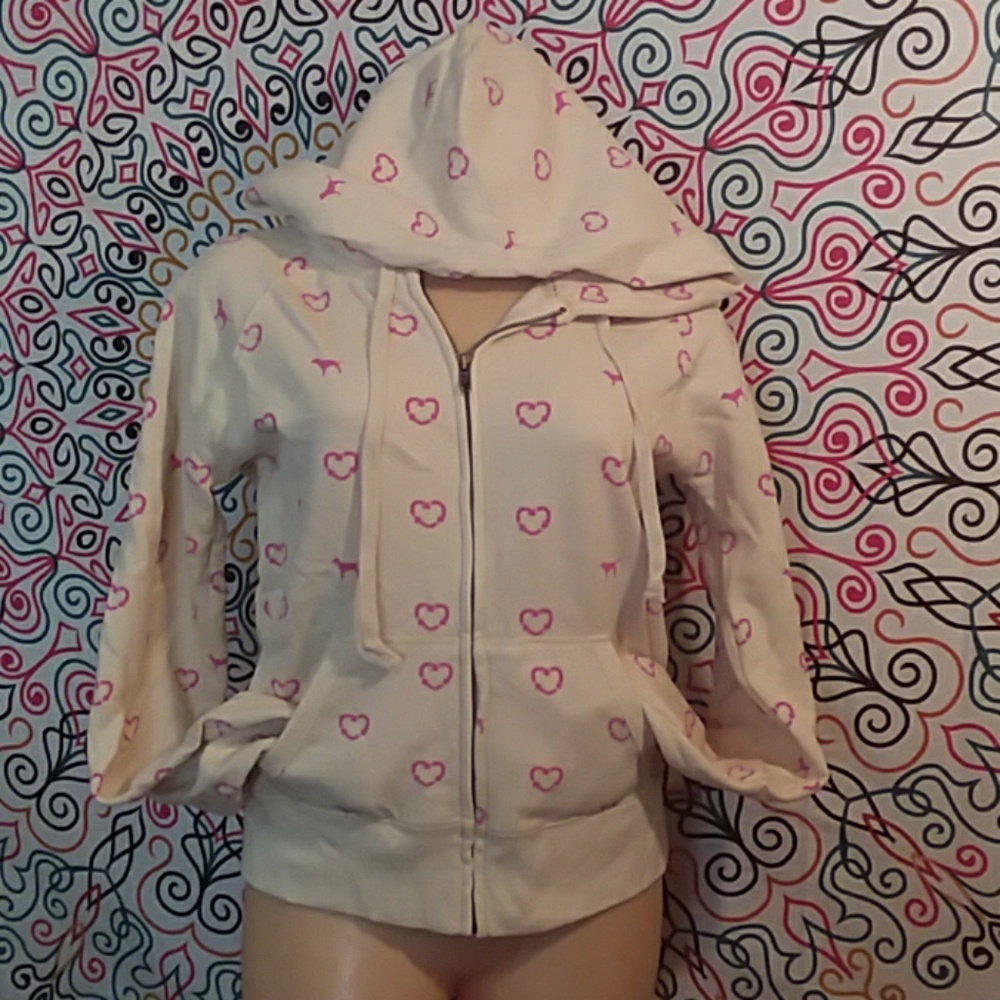 Pink full zip